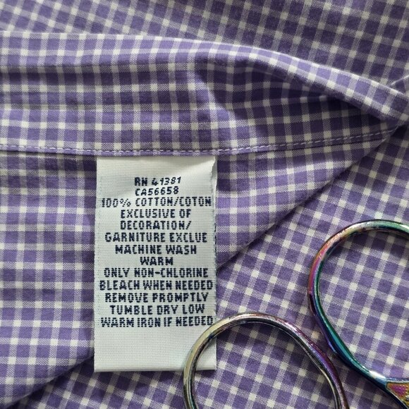 Ralph Lauren Shirt Mens XLT Multicolor Plaid LS Pony Button Down Classic Cotton - Picture 10 of 15